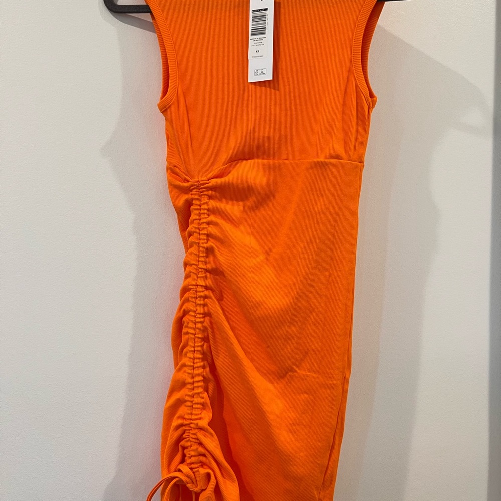NWT ORANGE MINI DRESS
